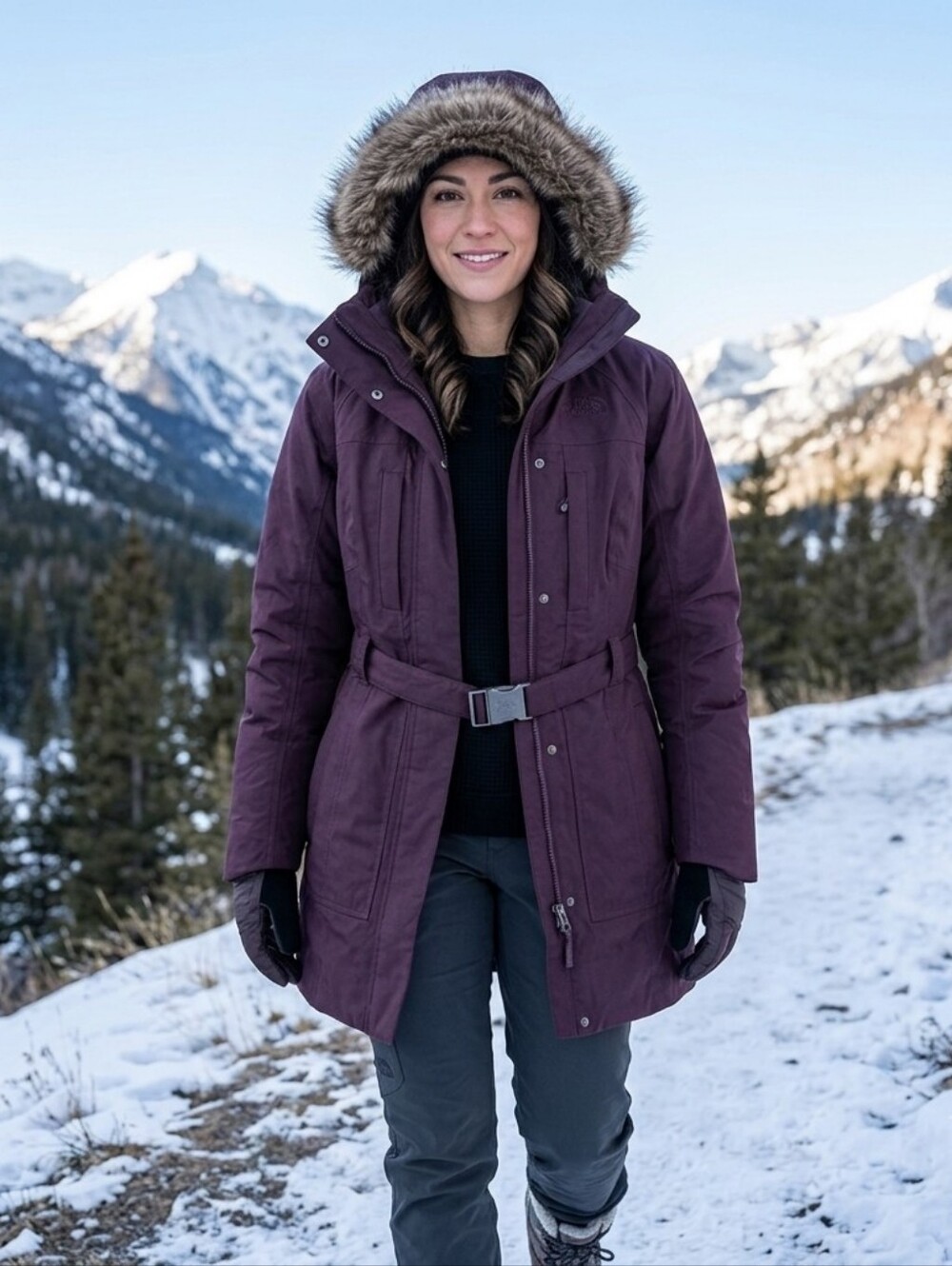 The North Face Dark Purple Women's Jacket